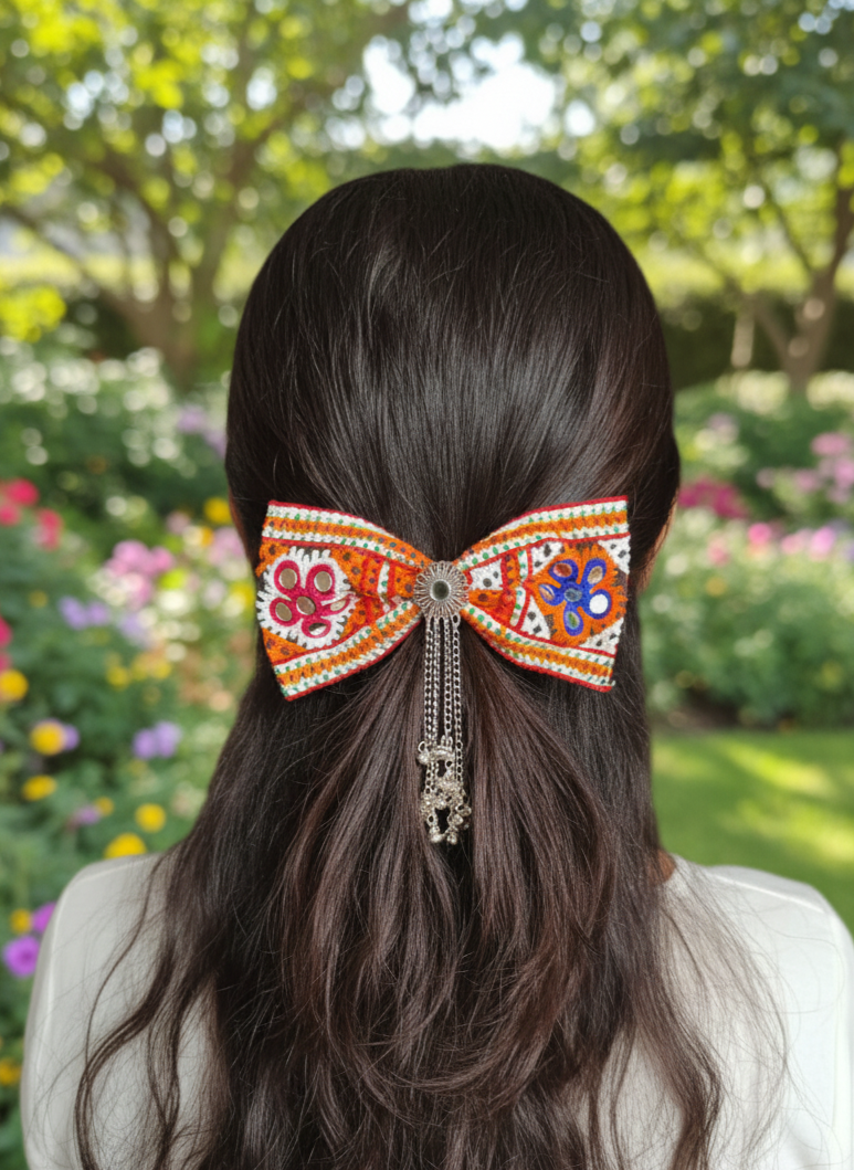 MRUGNAYANI HAIR BOW