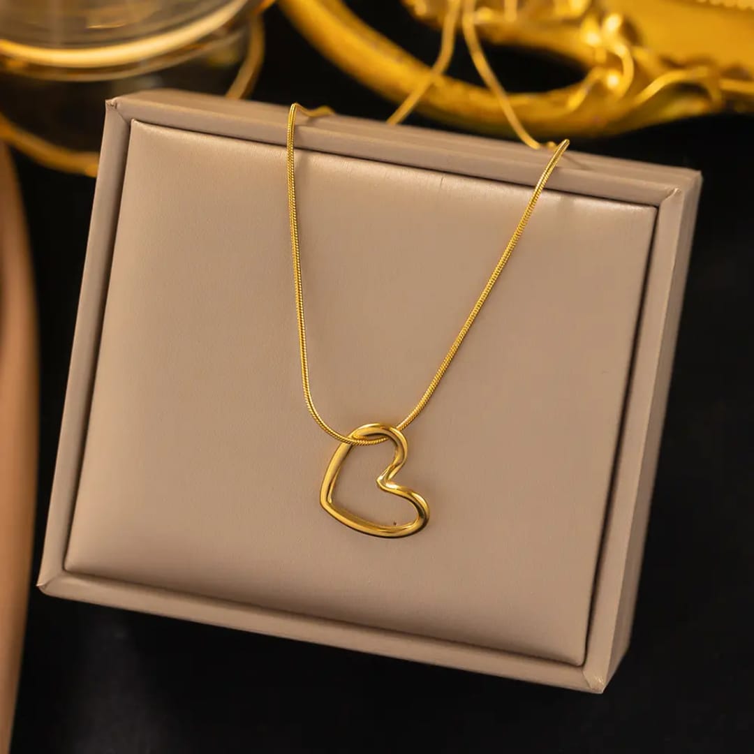Gold Plated Heart Pendant