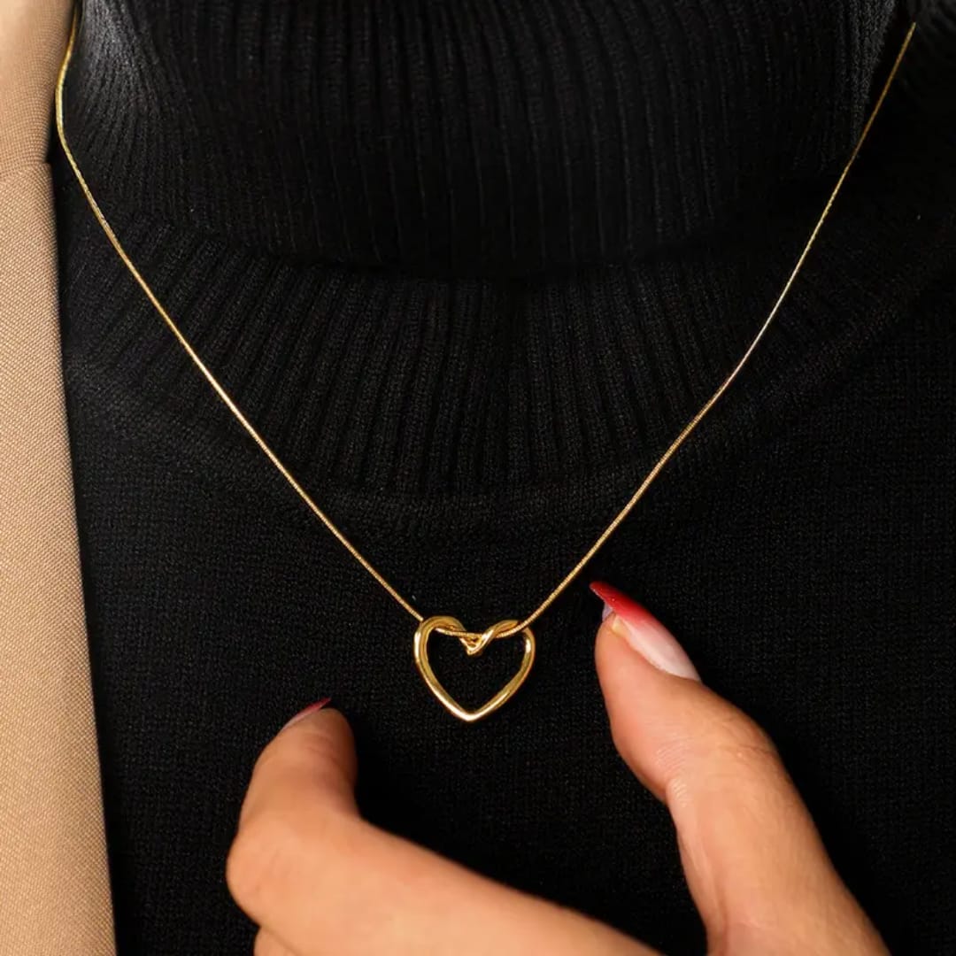 Gold Plated Heart Pendant