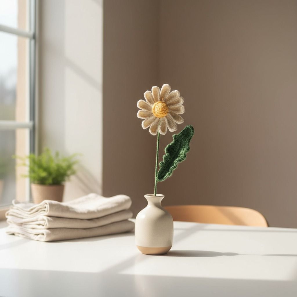 LAVENDER AND DAISY FLOWER