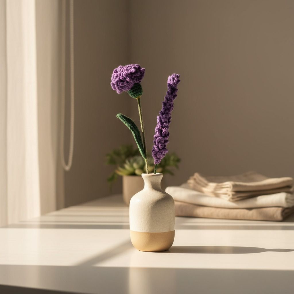 LAVENDER AND DAISY FLOWER